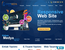 Tablet Screenshot of hakanmedya.com
